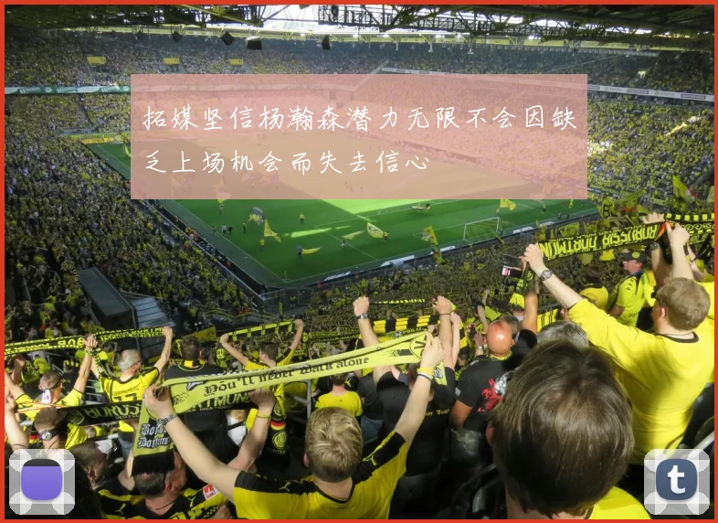 拓媒坚信杨瀚森潜力无限不会因缺乏上场机会而失去信心
